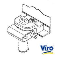 Antivol pour portes de garage basculantes debordantes viro 696 