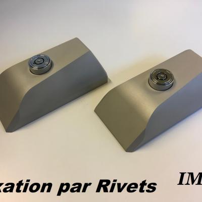 Antivol pour vehicule utilitaire et ambulance imc 2321 2333 verrou fuyant fixation rivets