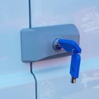 Antivol pour vehicule utilitaire et ambulance imc 2333 2321 verrou fuyant copie