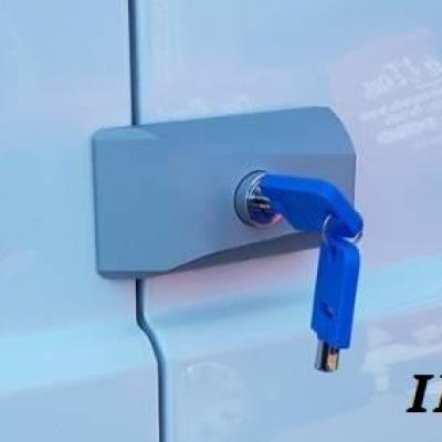 Antivol pour vehicule utilitaire et ambulance imc 2333 2321 verrou fuyant