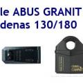 Antivol utilitaire cadenas abus granit 37 60 avec porte cadenas abus granit 130 180