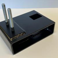 Boitier ferosafe antivol pour container et porte acier bungalow bois