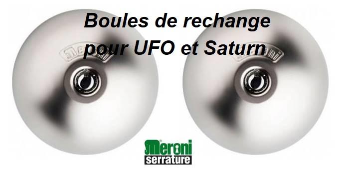 Boules de rechange pour ufo meroni et saturn daken antivol utilitaires 