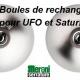 Boules de rechange pour ufo meroni et saturn daken antivol utilitaires 