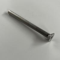 Boulon tfhc m8x100 tete fraisee 6 panx creux inox pour verrou et serrures imc creation