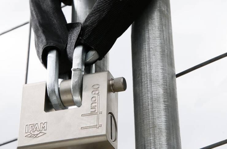 Cadenas blinde haute securite ifam huno 80