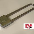 Cadenas inox tifon serie tm 40 anse extra longue ifam