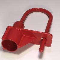 Cadenas pompier rouge triangle de 14 mm ifam
