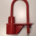 Cadenas pompier triangle de 14 mm ifam rouge 