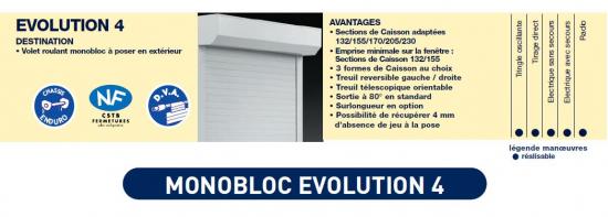 Monobloc EVOLUTION 4