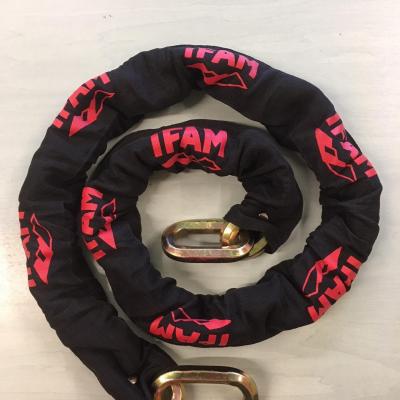 Chaine en ACIER au MANGANESE, IFAM, maillons de 14 mm, longueur 160 cm (1.6 métres)