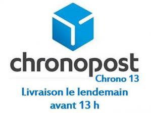 Chronopost chrono 13, Livraison le lendemain avant 13 hrs