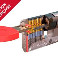 Cylindre haute securite ifam wx 1000 anti percage