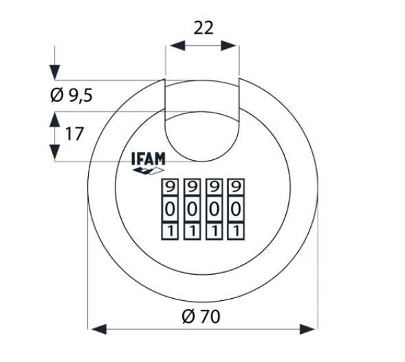 Dimensions et schema cadenas a combinaison circular combi ifam 1