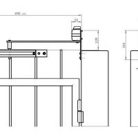 Dimensions et schema du ferme portillon et portail mab 650c jpg