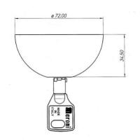 Dimensions ufo meroni antivol pour utilitaire jpg