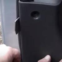 Gache de verrou imc pour porte avant fiat ducato et ford transit
