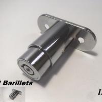 Kit de 2 cylindres barillets 1529 de rechange pour verrou imc