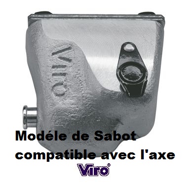 Modéle sabot Viro condor compatible avec l'axe