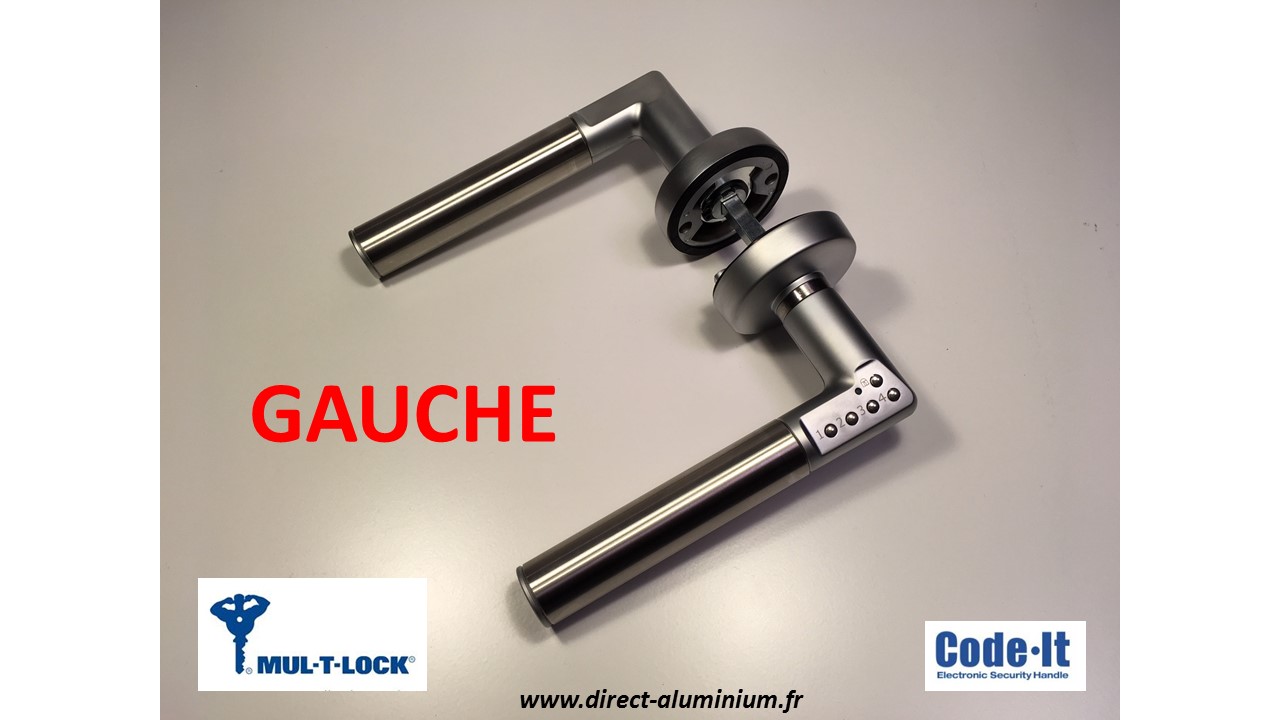 poignee code it mul-t-lock droite version rosace