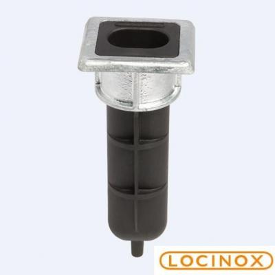 Sabot de sol économique LOCINOX EGS pour verrou de portail et grille