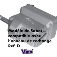 Sabot viro 1 4218 compatible avec l anneau de rechange d