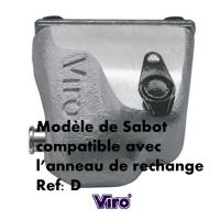 Sabot viro compatible avec l anneau de rechange d
