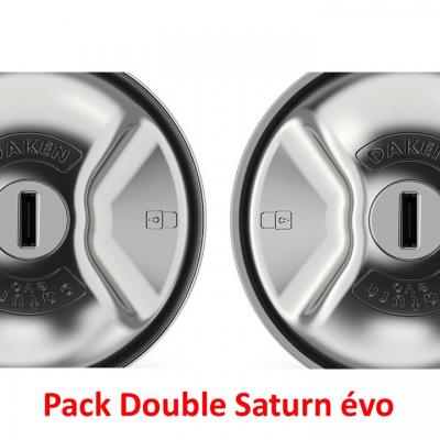 Pack Double Saturn évo Daken, antivol pour utilitaires