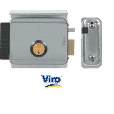 Serrure electrique VIRO V8992 V97 DROITE 12 volts CA, réglable de 50 a 80 mm