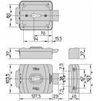 Serrure electrique viro v9087 dimensions