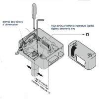 Serrure electrique viro v97 reglage