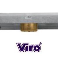 Serrure viro pour rideaux metalliques 8231.9