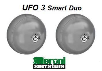 Pack Double UFO 3 SMART DUO Antivol pour Utilitaires. Teinte: GRIS CLAIR