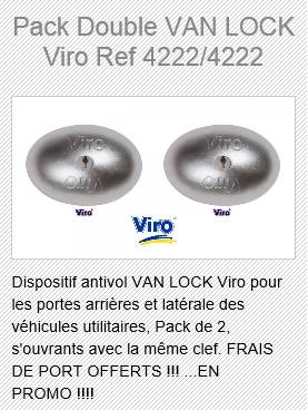 Vanlock Viro numero 1 des ventes