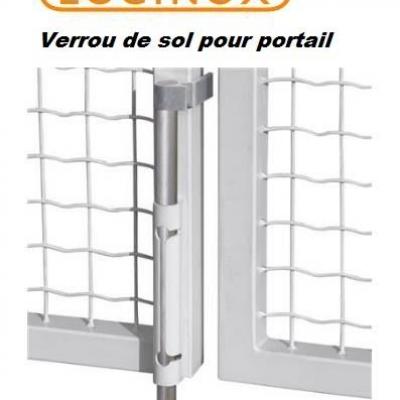 Sabot de sol excentre réglable LOCINOX OGS pour portail