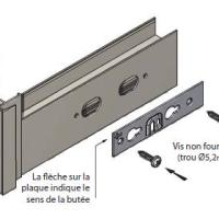 Verrou entrebailleur schema de pose