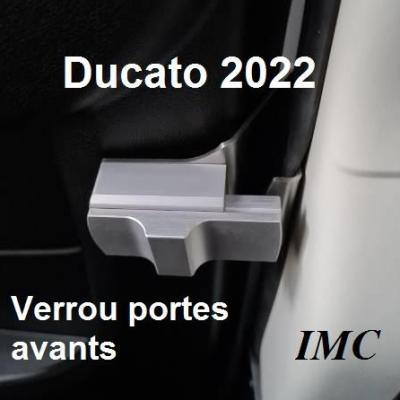 Serrure interieure sans clé pour porte avant de camping-car NOUVEAU Fiat Ducato 2022  IMC 2362 (2 serrures)