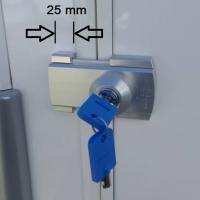 Verrou inverse imc 2100 pour les coffres de caravane camping car ambulance bus 