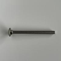 Vis inox trcc 8x100 tete ronde collet carre pour verrou et serrures imc creation